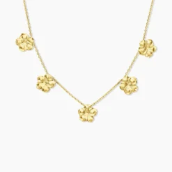 Collier Olyss Argent Jaune