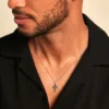 Collier Orace Argent Blanc