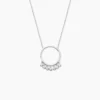 Collier Orida Argent Blanc Oxyde De Zirconium