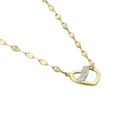 Collier Or Jaune Abiah Diamants