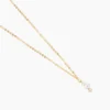 Collier Or Jaune Audrea Perle De Culture Oxydes De Zirconium