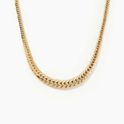 Collier Or Jaune Izel Maille Anglaise