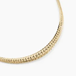 Collier Or Jaune Izel Maille Anglaise