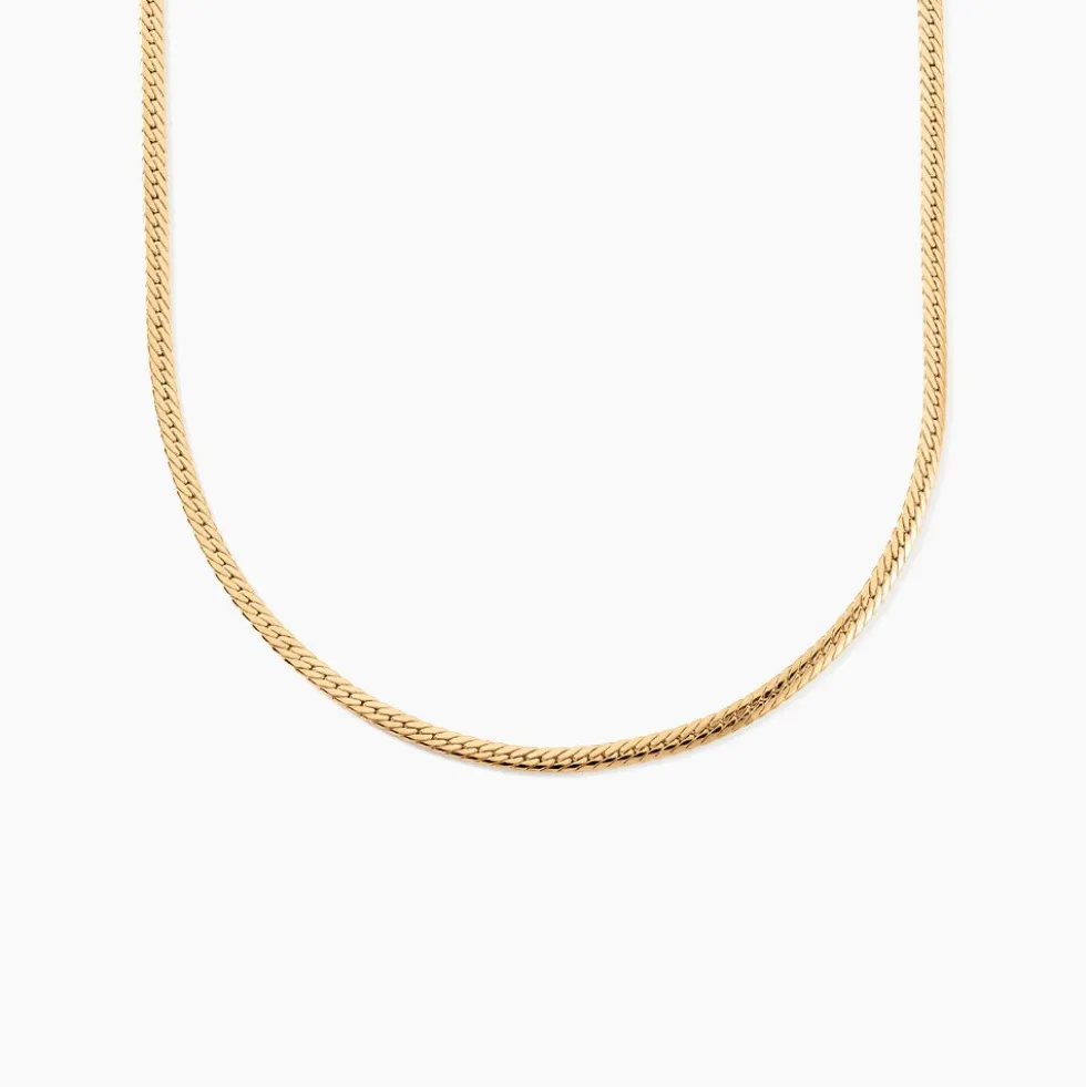 Collier Or Jaune Izel Maille Anglaise