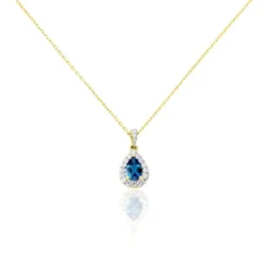 Collier Or Jaune Leroy Topaze