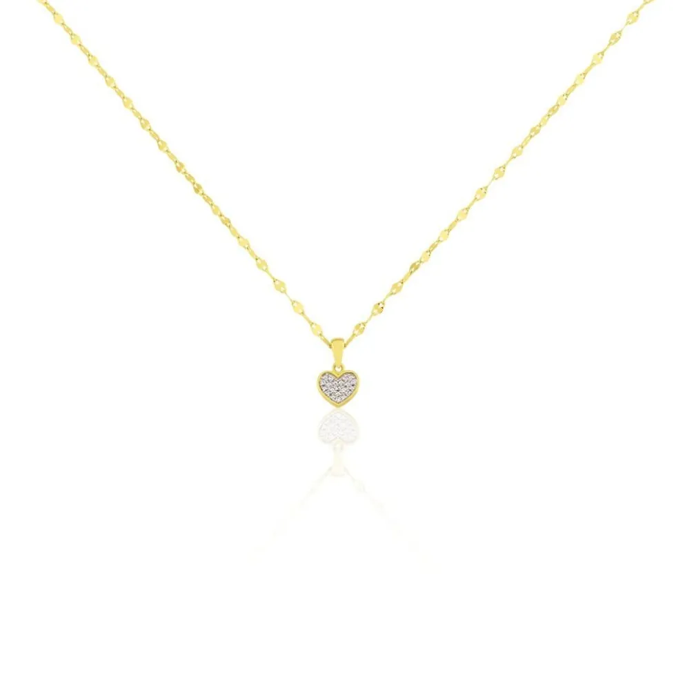 Collier Or Jaune Luminatane Diamant