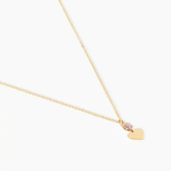 Collier Or Jaune Marie Lou Oxyde De Zirconium