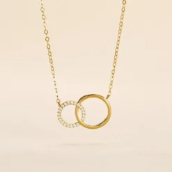 Collier Or Jaune Nesrine Oxydes