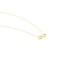 Collier Or Jaune Rosius Oxydes De Zirconium