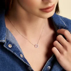 Collier Or Rose Tresha Diamants