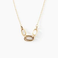 Collier Parthenia Or Jaune