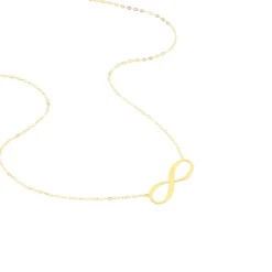 Collier Paula Infini Or Jaune