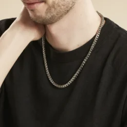 Collier Phebus Him Acier Blanc