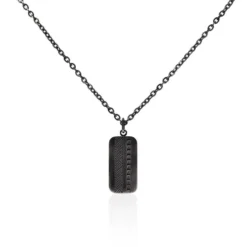 Collier Phebus Him Acier Noir