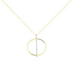 Collier Philberta Or Jaune