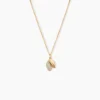 Collier Plaqué Or Jaune Simao Oxydes De Zirconium