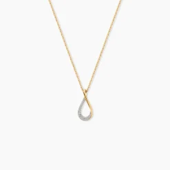 Collier Plaqué Or Joost Oxydes De Zirconium