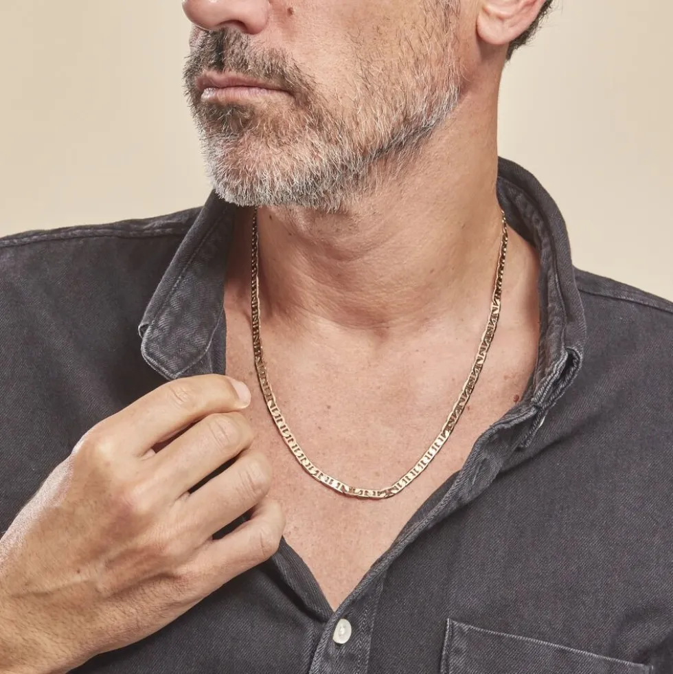 Collier Plaqué Or Kamen
