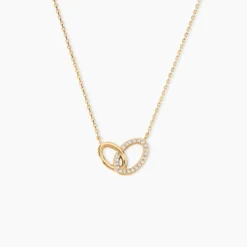 Collier Plaqué Or Kimberlie Oxydes De Zirconium