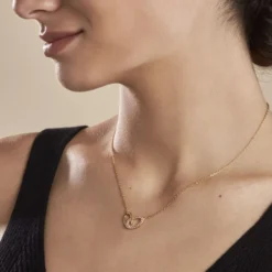 Collier Plaqué Or Kimberlie Oxydes De Zirconium