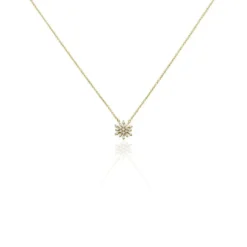 Collier Plaqué Or Lisha Oxyde De Zirconium