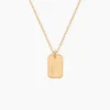 Collier Plaqué Or Quintien