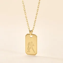Collier Plaqué Or Quintien