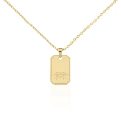 Collier Plaqué Or Quintien