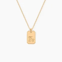 Collier Plaqué Or Quintien