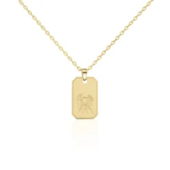 Collier Plaqué Or Quintien