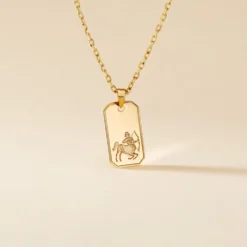 Collier Plaqué Or Quintien