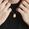 Collier Plaqué Or Quintien