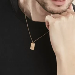 Collier Plaqué Or Quintien