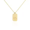 Collier Plaqué Or Quintien