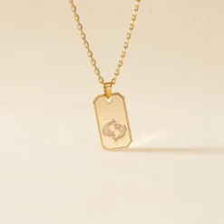 Collier Plaqué Or Quintien