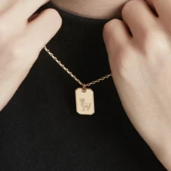Collier Plaqué Or Quintien