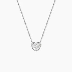 Collier Raimond Argent Blanc Oxyde De Zirconium
