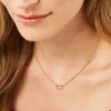 Collier Ria Acier Jaune