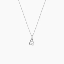 Collier Roma Argent Blanc Oxyde De Zirconium