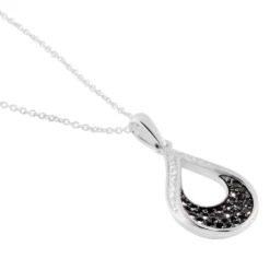 Collier Romanne Or Blanc Diamant