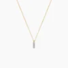 Collier Rosalin Or Jaune Diamant
