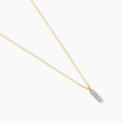 Collier Rosalin Or Jaune Diamant