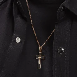 Collier Saleh Plaqué Or Jaune