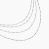 Collier Santoline Argent Blanc