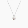 Collier Sasha Argent Blanc Perle De Culture Et Oxyde De Zirconium