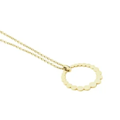 Collier Sautoir Acier Doré Naomi