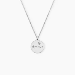 Collier Sebastienne Argent Blanc