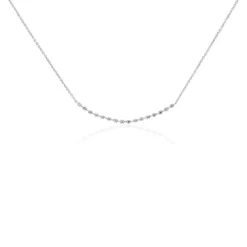 Collier Selina Or Blanc Diamant