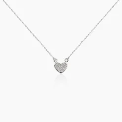 Collier Seya Argent Blanc Oxyde De Zirconium