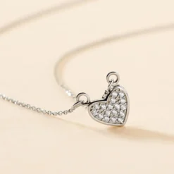 Collier Seya Argent Blanc Oxyde De Zirconium